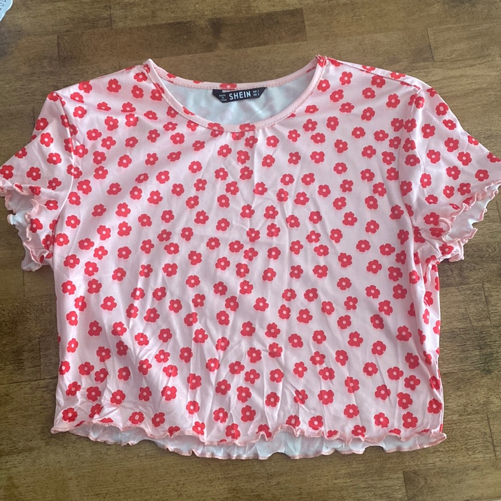 Floral SHEIN top